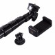 PU54B Extendable Adjustable Handheld Selfie Stick Monopod for Action Sportscamera Phone PU54B Extendable Adjustable Handheld Selfie Stick Monopod for Action Sportscamera Phone
