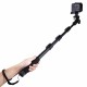 PU54B Extendable Adjustable Handheld Selfie Stick Monopod for Action Sportscamera Phone