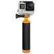 XTGP279 Floating Bobber Stick Floaty Handheld Monopod Pole Hand Grip for Action Cameras