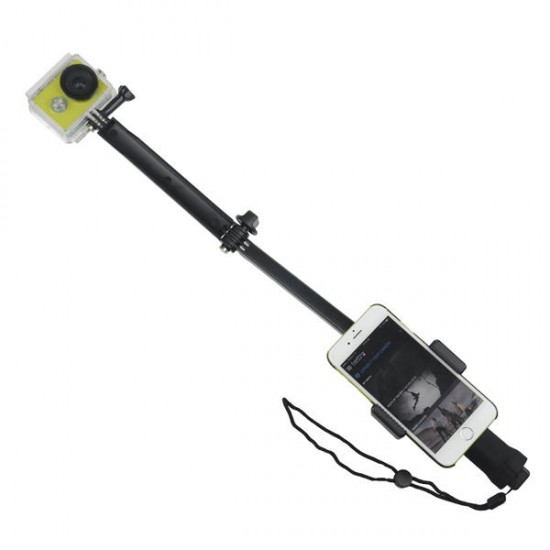Three-Way Arm Mount Adjustable Monopod Stick Stand Bracket for GoPro Hero 4 3plus 3 SJ4000 SJ5000