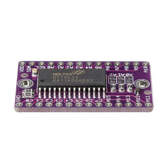 10pcs HT16K33 LED Dot Matrix Drive Control Module Digital Tube Driver Development Board 10pcs HT16K33 LED Dot Matrix Drive Control Module Digital Tube Driver Development Board