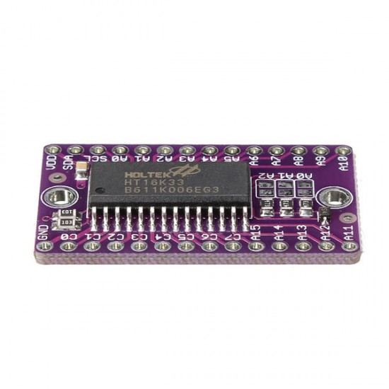 10pcs HT16K33 LED Dot Matrix Drive Control Module Digital Tube Driver Development Board