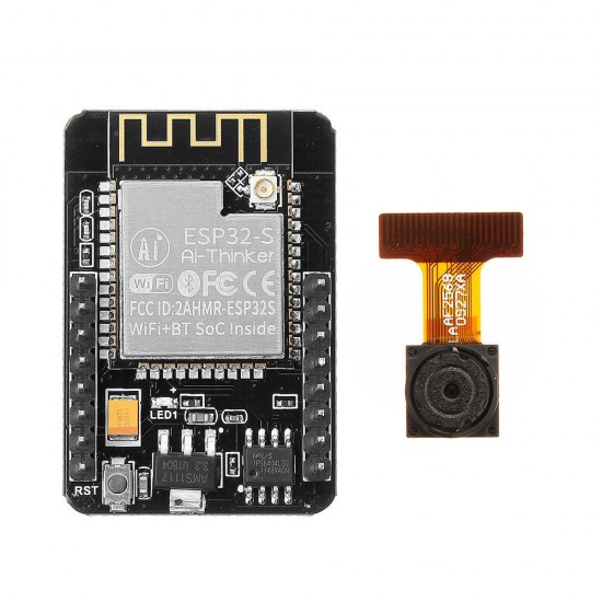 2Pcs ESP32-CAM WiFi + bluetooth Camera Module Development Board ESP32 With Camera Module OV2640