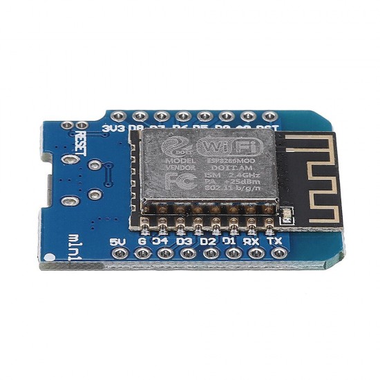 2Pcs D1 mini V2.2.0 WIFI Internet Development Board Based ESP8266 4MB FLASH ESP-12S Chip