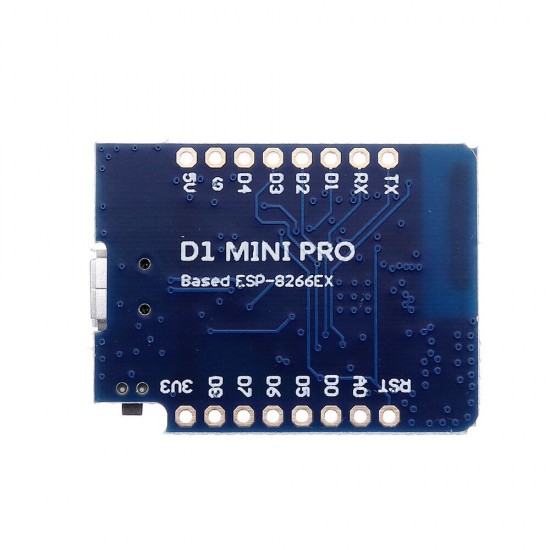 2Pcs Mini D1 Pro Upgraded Version of Wifi Development Board Based on ESP8266