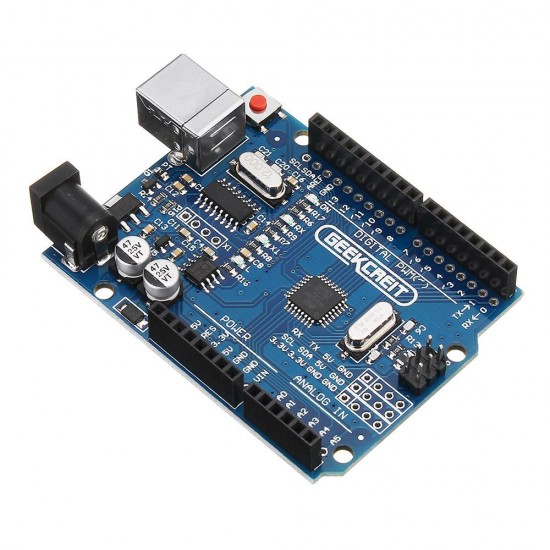 2Pcs UNO R3 Development Board No Cable 2Pcs UNO R3 Development Board No Cable