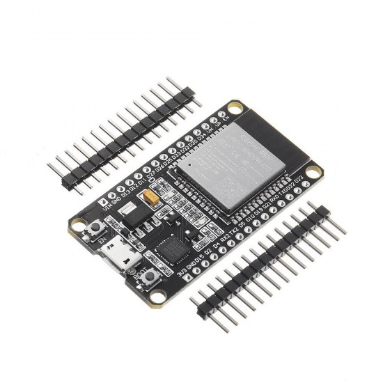 2pcs ESP32 WiFi+bluetooth Development Board Ultra-Low Power Consumption Dual Cores Unsoldered