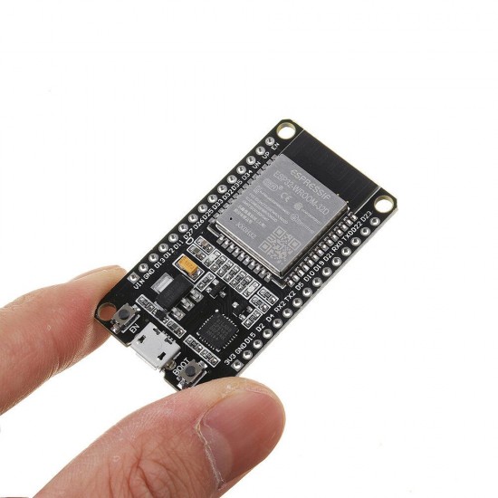 2pcs ESP32 WiFi+bluetooth Development Board Ultra-Low Power Consumption Dual Cores Unsoldered