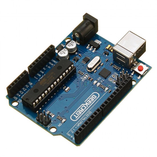 2pcs UNO R3 ATmega16U2 USB Development Main Board for Arduino - products that work with official for Arduino boards