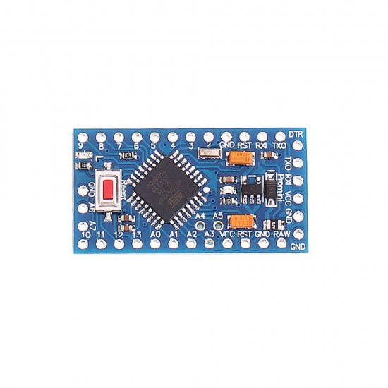 3Pcs 3.3V 8MHz ATmega328P-AU Pro Mini Microcontroller With Pins Development Board