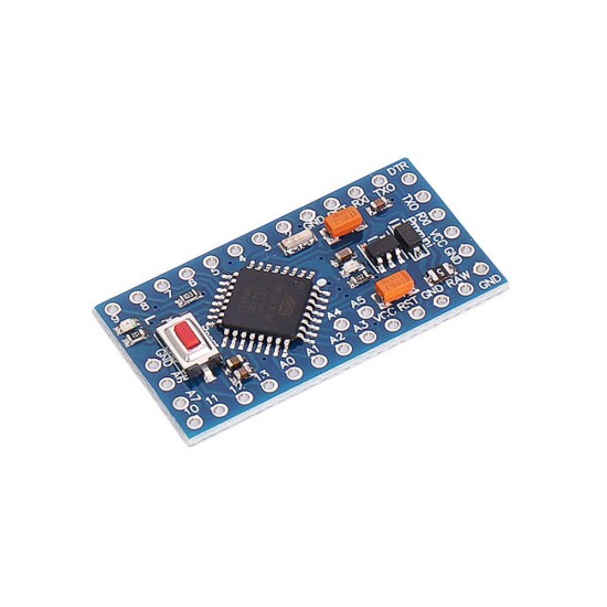 3Pcs 3.3V 8MHz ATmega328P-AU Pro Mini Microcontroller With Pins Development Board