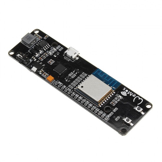 3Pcs D1 Esp-Wroom-02 Motherboard ESP8266 Mini WiFi Nodemcu Module 18650 Charging Battery Development Board