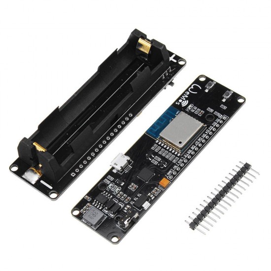 3Pcs D1 Esp-Wroom-02 Motherboard ESP8266 Mini WiFi Nodemcu Module 18650 Charging Battery Development Board 3Pcs D1 Esp-Wroom-02 Motherboard ESP8266 Mini WiFi Nodemcu Module 18650 Charging Battery Development Board