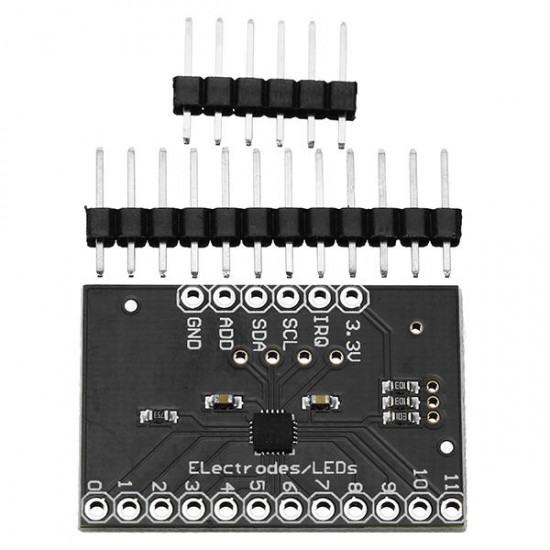 3Pcs MPR121-Breakout-v12 Proximity Capacitive Touch Sensor Controller Keyboard Development Board 3Pcs MPR121-Breakout-v12 Proximity Capacitive Touch Sensor Controller Keyboard Development Board