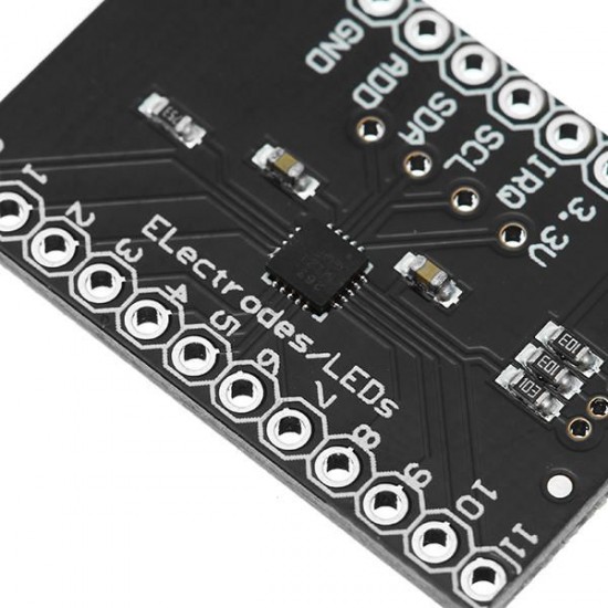 3Pcs MPR121-Breakout-v12 Proximity Capacitive Touch Sensor Controller Keyboard Development Board 3Pcs MPR121-Breakout-v12 Proximity Capacitive Touch Sensor Controller Keyboard Development Board