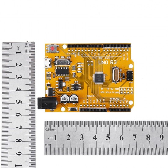 3pcs UNO R3 Development Board Improved Version Enhanced SCM Yellow Module 3pcs UNO R3 Development Board Improved Version Enhanced SCM Yellow Module