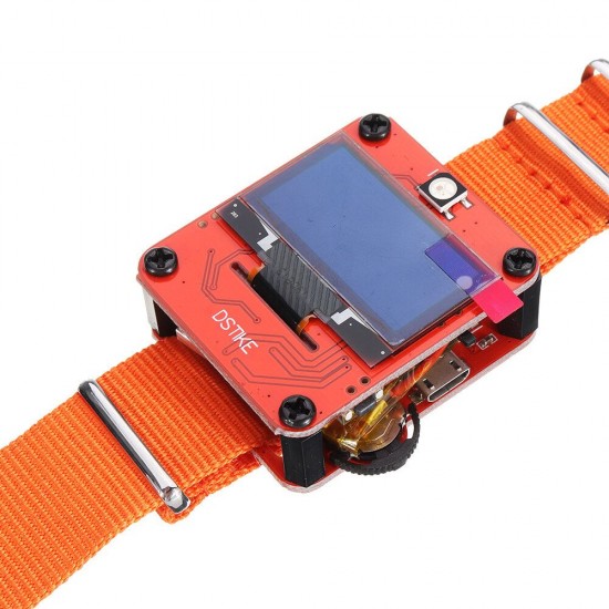 Orange Wristband /Daughter Watch NodeMCU ESP8266 Programmable WiFi Development Board Orange Wristband /Daughter Watch NodeMCU ESP8266 Programmable WiFi Development Board