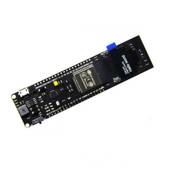 3pcs WiFi + bluetooth Battery ESP32 0.96 Inch OLED Development Tool