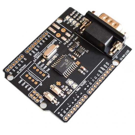 5PCS SPI MCP2515 EF02037 CAN BUS Shield Development Board High Speed Communication Module 5PCS SPI MCP2515 EF02037 CAN BUS Shield Development Board High Speed Communication Module