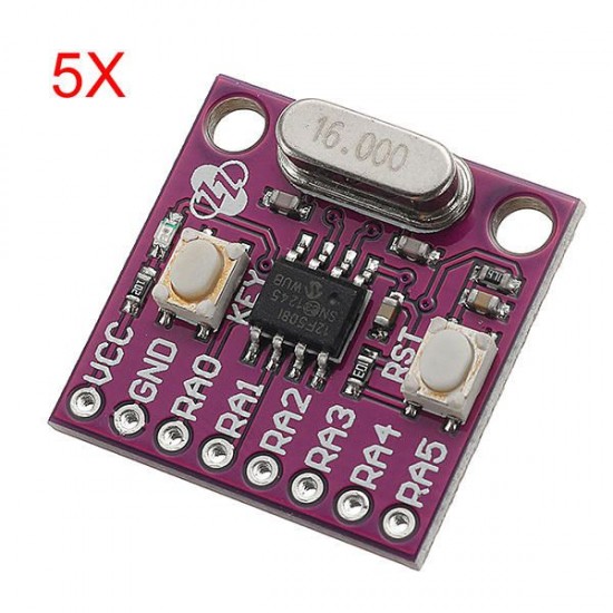 5Pcs -508 PIC12F508 Microcontroller Development Board