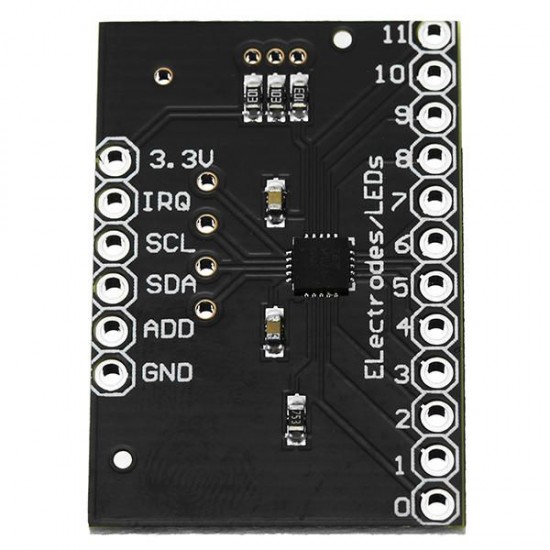 5Pcs MPR121-Breakout-v12 Proximity Capacitive Touch Sensor Controller Keyboard Development Board