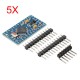 5Pcs Pro Mini Development Board Module 3.3V 8M Interactive Media for Arduino - products that work with official Arduino boards