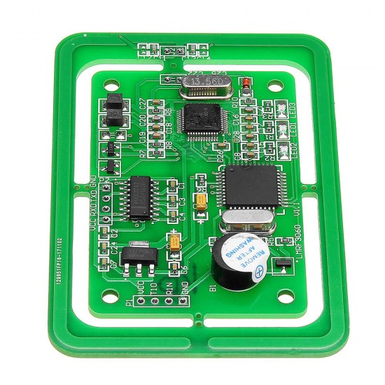5V Multi-Protocol Card RFID Reader Writer Module LMRF3060 Development Board UART/TTL Interface 5V Multi-Protocol Card RFID Reader Writer Module LMRF3060 Development Board UART/TTL Interface