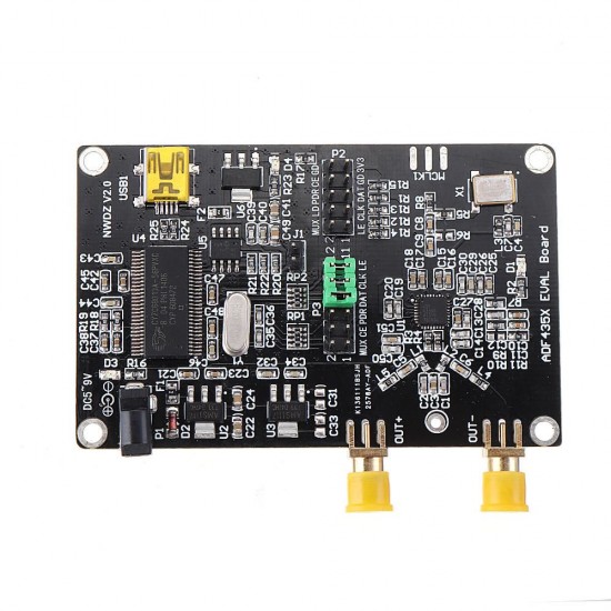 ADF4350/ADF4351 Development Board 35M-4.4G Signal Source PC Software Control Point Frequency Hopping Sweep ADF4350/ADF4351 Development Board 35M-4.4G Signal Source PC Software Control Point Frequency Hopping Sweep