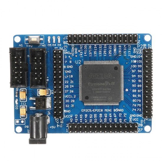 FPGA CycloneII EP2C5T144 Minimum System Board Development Board FPGA CycloneII EP2C5T144 Minimum System Board Development Board