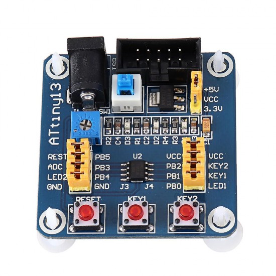 Development Board Tiny13 Minimum System Learning