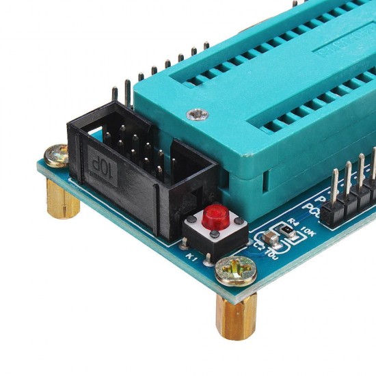 ATMEGA16 Minimum System Development Board ATmega32 + USB ISP USBasp Programmer with Download Cable ATMEGA16 Minimum System Development Board ATmega32 + USB ISP USBasp Programmer with Download Cable