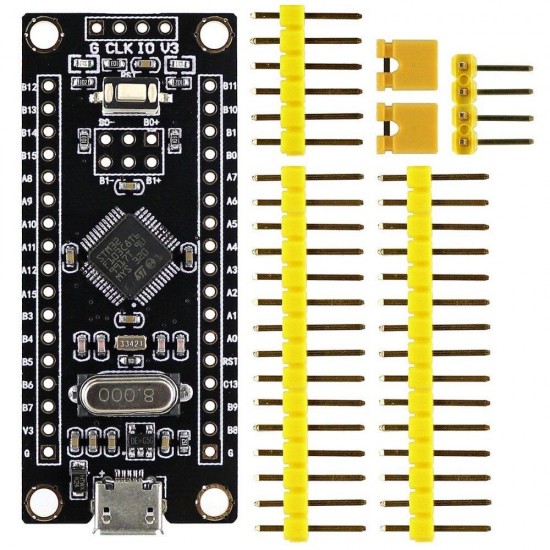 Cortex-M3 STM32F103C8T6 STM32 Development Board On-board SWD Interface Support Programmed with ST-LINK V2 Cortex-M3 STM32F103C8T6 STM32 Development Board On-board SWD Interface Support Programmed with ST-LINK V2