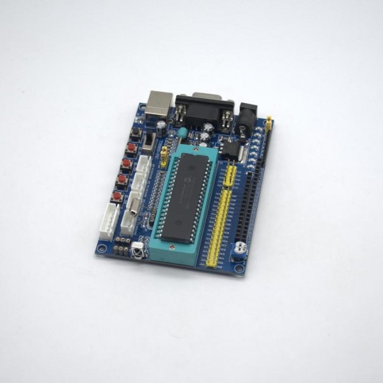 DC 12V PIC16F877A PIC Minimum System Development Board Emulator JTAG ICSP Program Minimum System Microcontroller Module