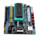 DC 12V PIC16F877A PIC Minimum System Development Board Emulator JTAG ICSP Program Minimum System Microcontroller Module