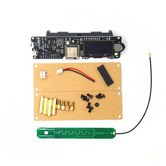 WiFi OLED V6 ESP8266 Development Board with Polarity Protection Case Antenna 4MB ESP-07 WiFi OLED V6 ESP8266 Development Board with Polarity Protection Case Antenna 4MB ESP-07