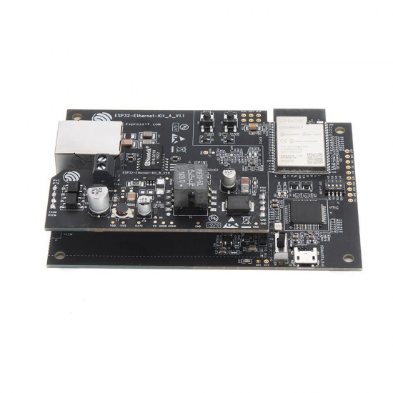 ESP32-Ethernet-Kit Ethernet to Wi-Fi Development Board PoE Power Supply Wi-Fi 802.11b/g/n JTAG Debug ESP32-Ethernet-Kit Ethernet to Wi-Fi Development Board PoE Power Supply Wi-Fi 802.11b/g/n JTAG Debug