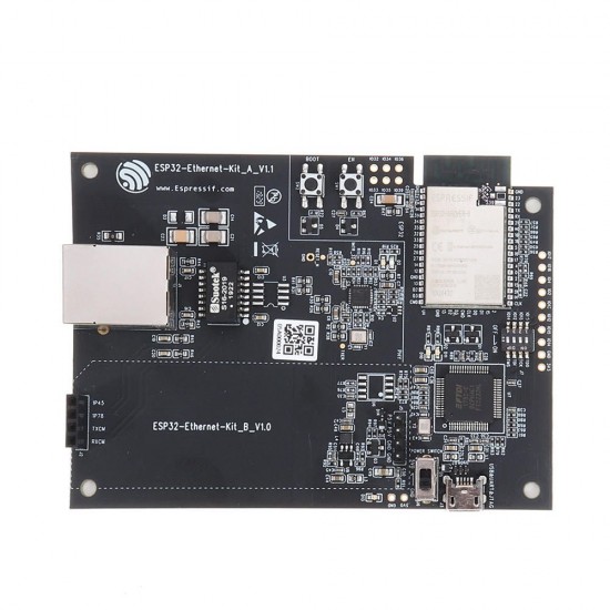 ESP32-Ethernet-Kit Ethernet to Wi-Fi Development Board PoE Power Supply Wi-Fi 802.11b/g/n JTAG Debug ESP32-Ethernet-Kit Ethernet to Wi-Fi Development Board PoE Power Supply Wi-Fi 802.11b/g/n JTAG Debug