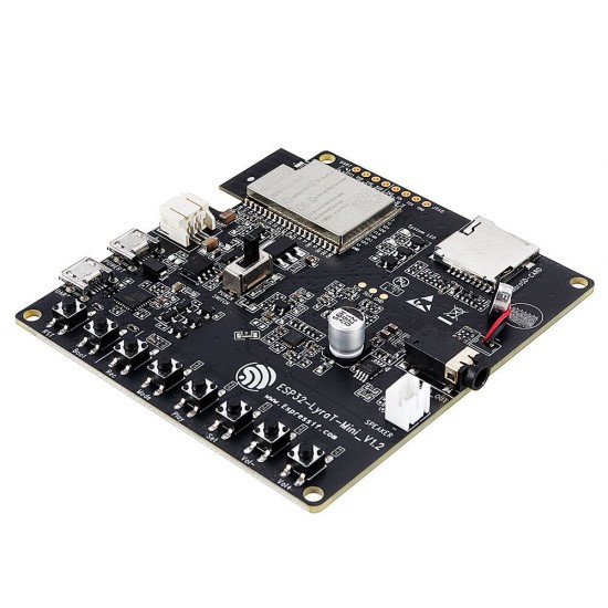 ESP32-LyraT-Mini Audio Development Board with ESP32 USB-UART Microphone ESP32-LyraT-Mini Audio Development Board with ESP32 USB-UART Microphone