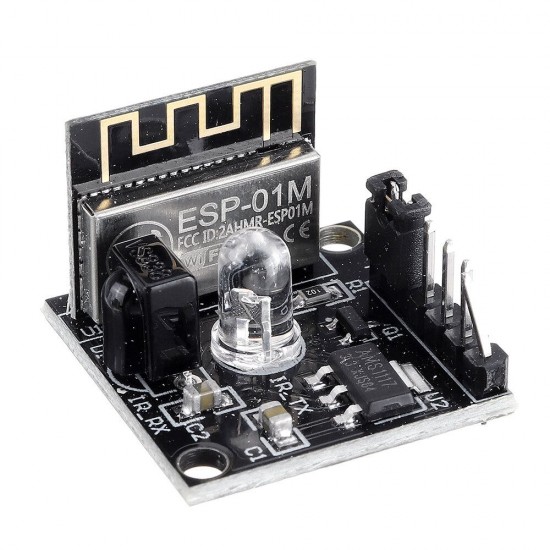 ESP8285 Infrared Receiving and Transmitting WiFi Remote Control Switch Module Development Learning Board ESP8285 Infrared Receiving and Transmitting WiFi Remote Control Switch Module Development Learning Board