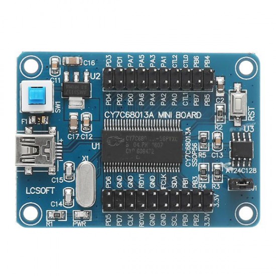 EZ-USB FX2LP CY7C68013A USB Core Board Development Board Logic Analyzer EZ-USB FX2LP CY7C68013A USB Core Board Development Board Logic Analyzer