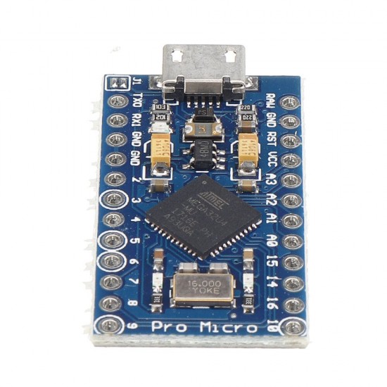 Pro Micro 5V 16M Mini Microcontroller Development Board for Arduino - products that work with official Arduino boards Pro Micro 5V 16M Mini Microcontroller Development Board for Arduino - products that work with official Arduino boards