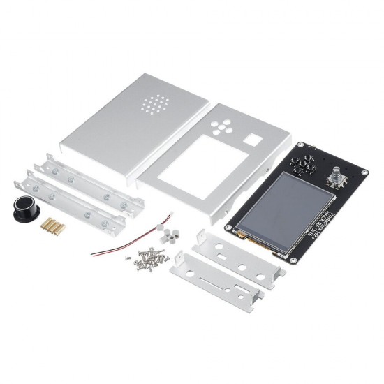 H2 Portable SDR Transceiver Kit with Extended 3.2 Inch Touch Screen Module Aluminum Shell