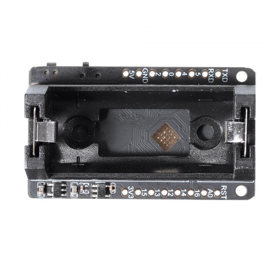 T-OI ESP8266 Development Board with Rechargeable 16340 Battery Holder Compatible MINI D1 Development Board