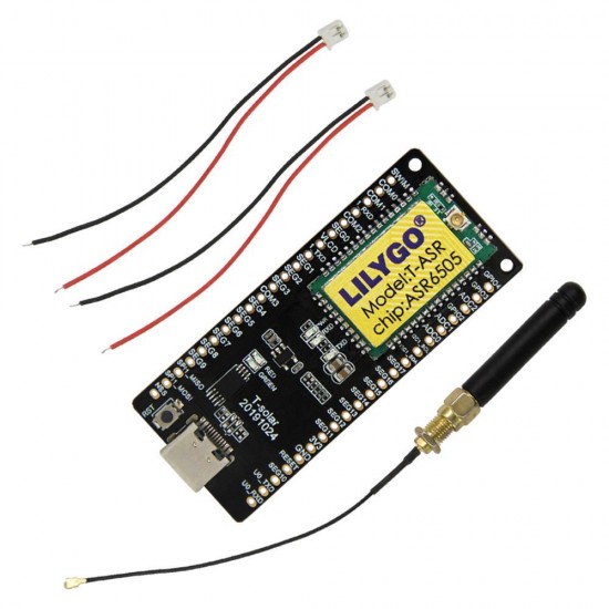Development Board ASR6505 Integrates SX1262Module Solar Power Supply Interface Development Board ASR6505 Integrates SX1262Module Solar Power Supply Interface