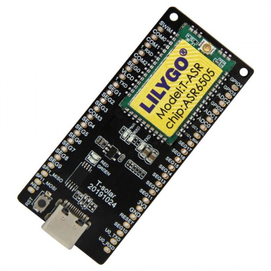 Development Board ASR6505 Integrates SX1262Module Solar Power Supply Interface