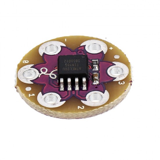 Development Board Wearable E-textile Technology with ATtiny Microcontroller