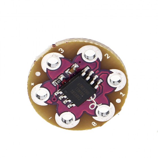 Development Board Wearable E-textile Technology with ATtiny Microcontroller