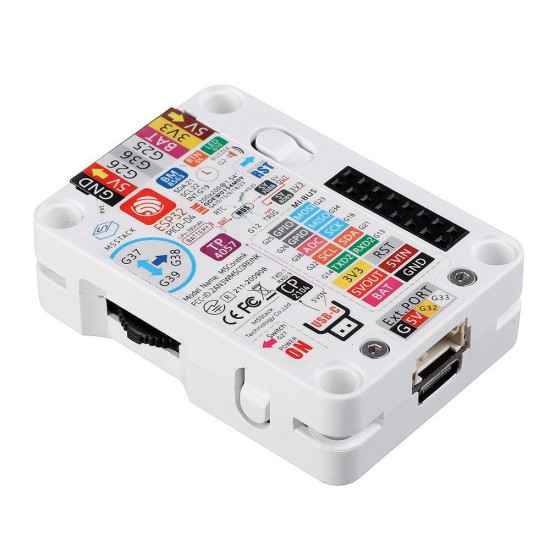 ESP32 Core Ink Development Kit with 1.54 inch EInk Display IoT Terminal E-Book Industrial Control Panel ESP32 Core Ink Development Kit with 1.54 inch EInk Display IoT Terminal E-Book Industrial Control Panel