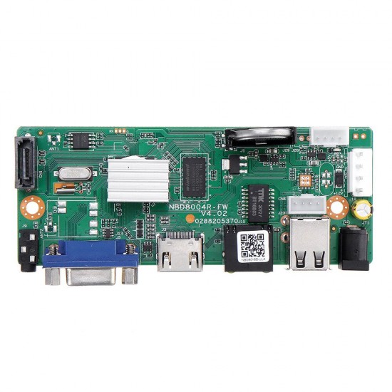 NBD8016S-ULA 16ch Channel 5.0MP H.265 NVR Board 5 Million H.265 Network Hard Disk Recorder Motherboard NBD8016S-ULA 16ch Channel 5.0MP H.265 NVR Board 5 Million H.265 Network Hard Disk Recorder Motherboard
