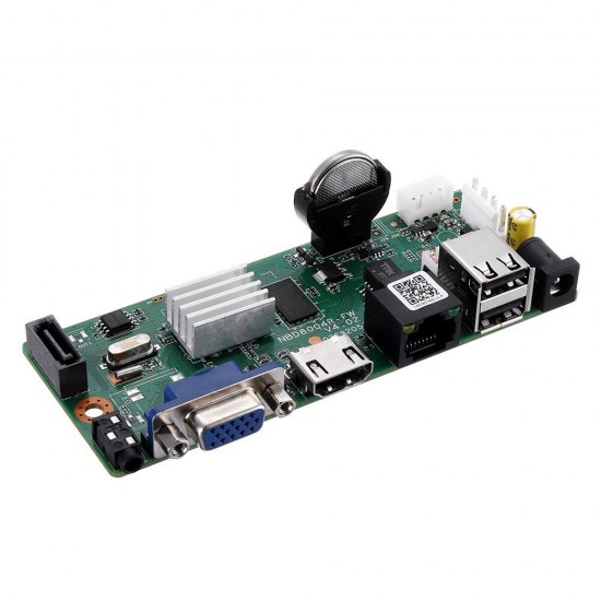 NBD8016S-ULA 16ch Channel 5.0MP H.265 NVR Board 5 Million H.265 Network Hard Disk Recorder Motherboard